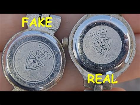 old gucci watch is it fake